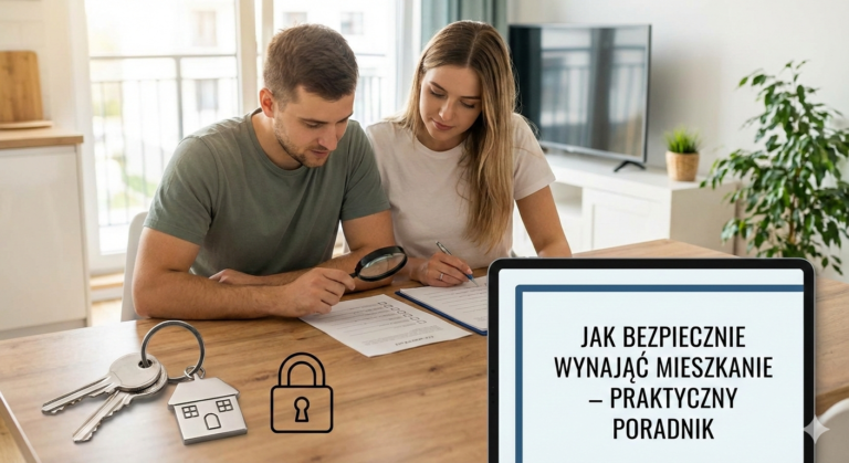 Jak bezpiecznie wynająć nieruchomość, mieszkanie, dom – praktyczny poradnik